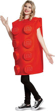Load image into Gallery viewer, Adults Red Lego Brick Costume
