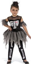 Load image into Gallery viewer, Girls Sweet Skelerina Skeleton Costume
