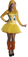 Load image into Gallery viewer, Womens Looney Tunes Tweety Hooded Costume Dress
