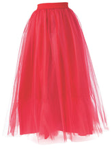 Load image into Gallery viewer, Womens Scarlet Red Skirt Costume Accessory
