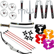 Load image into Gallery viewer, Kids Ninja Weapon Accessory Set
