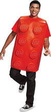 Load image into Gallery viewer, Adults Red Lego Brick Costume
