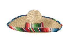 Load image into Gallery viewer, Sombrero with Serape Edge
