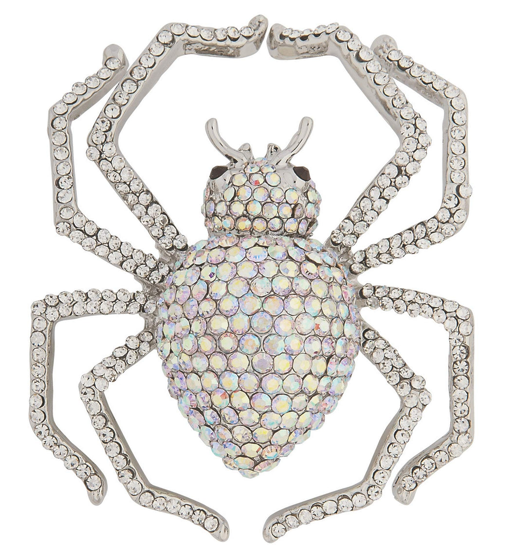 Wicked Gems Silver Spider Ring Costume Jewelry Accessory