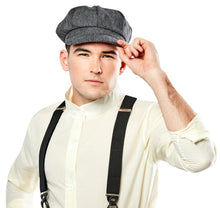 Load image into Gallery viewer, Roaring 20&#39;s Newsboy Hat Costume Accessory

