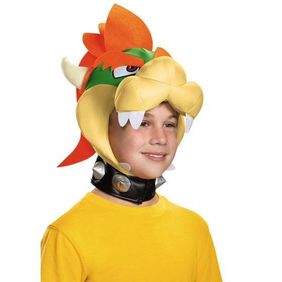 Kids Nintendo Bowser Headpiece Costume Hat