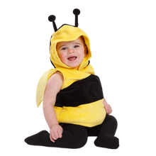 Load image into Gallery viewer, Infants/Toddlers Fuzzy Little Baby Bee Costume
