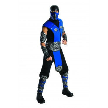 Mens Mortal Kombat Deluxe Sub-Zero Costume