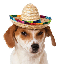 Load image into Gallery viewer, Pets Mexican Sombrero Hat - Various Colors
