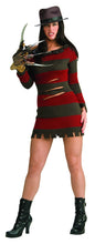 Load image into Gallery viewer, Womens/Teens Nightmare on Elm Street Miss Freddy Krueger Costume
