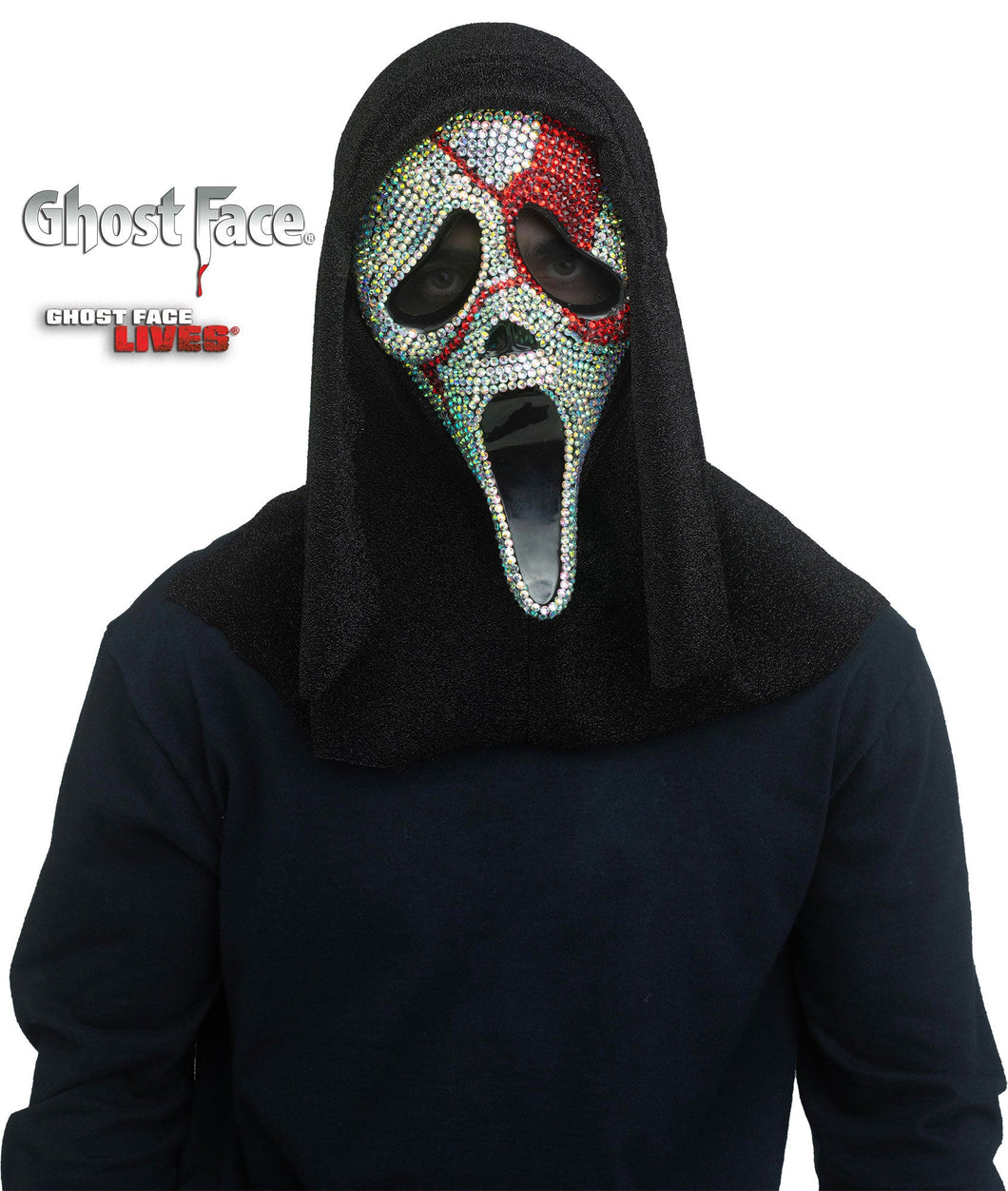 Scream Ghost Face Bloody Bling Costume Mask