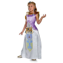 Load image into Gallery viewer, Girls Nintendo The Legend of Zelda Deluxe Zelda Costume
