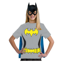 Load image into Gallery viewer, Girls DC Comics Batgirl Costume T-Shirt &amp; Mask
