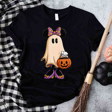 Load image into Gallery viewer, Ghost Couple Halloween Shirts | Spooky Tee | Cute Fall Matching Shirt
