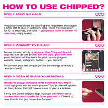 Load image into Gallery viewer, Cherrysh Me 🍒 NFC Nails That Share Your Socials

