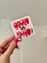 Load image into Gallery viewer, Cherrysh Me 🍒 NFC Nails That Share Your Socials
