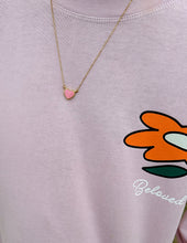 Load image into Gallery viewer, Pink Enamel Heart Necklace
