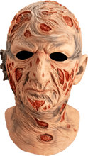 Load image into Gallery viewer, Nightmare on Elm Street Deluxe Freddy Krueger Springwood Slasher Costume Mask
