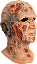 Load image into Gallery viewer, Nightmare on Elm Street Deluxe Freddy Krueger Springwood Slasher Costume Mask
