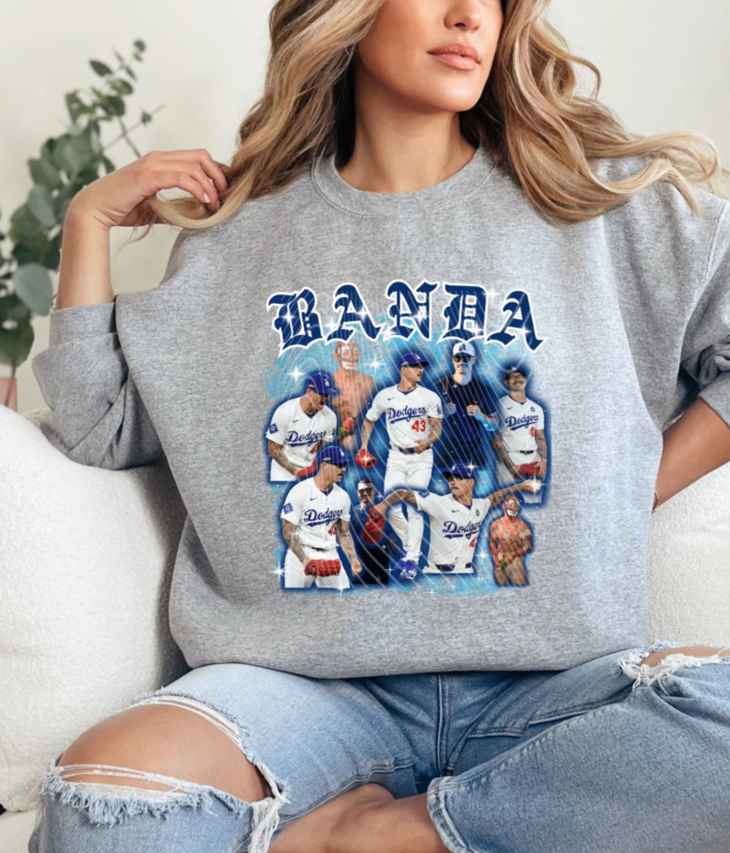 Banda banda pull over sweatshirt