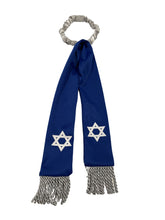 Load image into Gallery viewer, Pets Yarmulke and Tallis Hanukkah Set with Star of David

