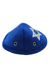 Load image into Gallery viewer, Pets Yarmulke and Tallis Hanukkah Set with Star of David

