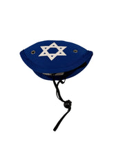 Load image into Gallery viewer, Pets Yarmulke and Tallis Hanukkah Set with Star of David
