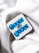 Load image into Gallery viewer, Based  🟦 NFC Nails That Share Your Socials
