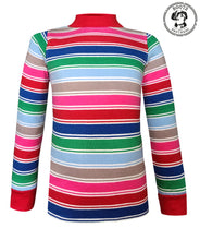 Load image into Gallery viewer, Infants/Toddlers/Kids Rainbow Striped Nice Guy Cosplay T-Shirt Costume
