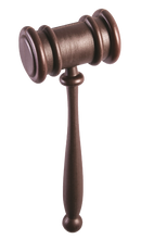 Load image into Gallery viewer, Plastic Judge&#39;s Gavel Costume Prop Accessory
