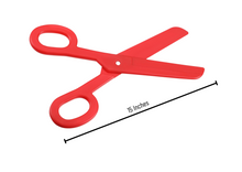 Load image into Gallery viewer, 15 Inch Giant Fake Scissors Costume Prop Accessory
