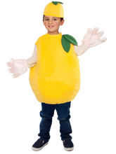 Load image into Gallery viewer, Kids Unisex Zesty Lemon Costume
