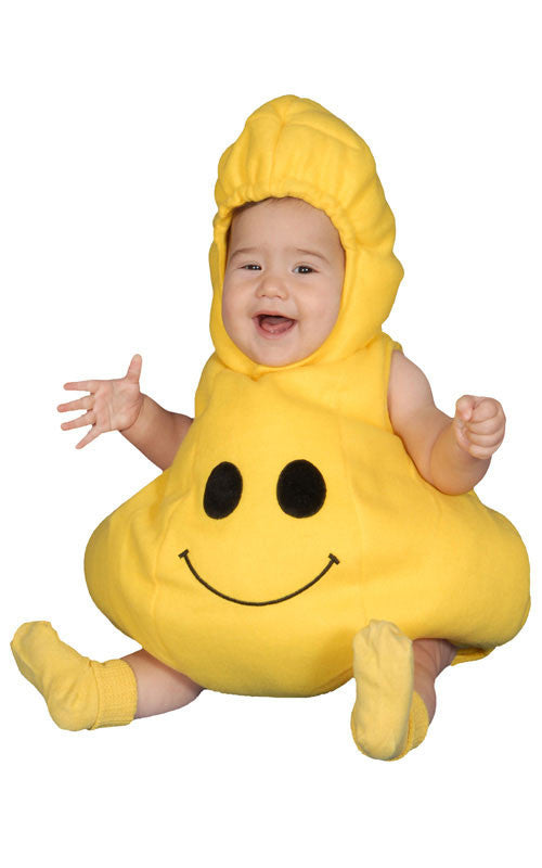 Infants/Toddlers Smiley Face Emoji Costume