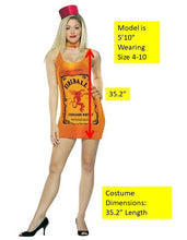 Load image into Gallery viewer, Womens Fireball Dress Costume
