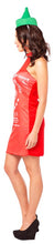 Load image into Gallery viewer, Womens Sriracha Sauce Dress &amp; Headband Costume
