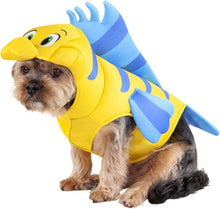 Load image into Gallery viewer, Pets Disney&#39;s The Little Mermaid Flounder Costume
