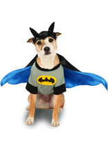 Load image into Gallery viewer, Pets DC Universe Batman Shirt &amp; Cape Costume
