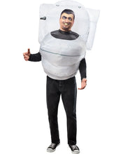 Load image into Gallery viewer, Adults Inflatable Skibidi Toilet Costume
