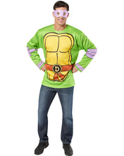 Load image into Gallery viewer, Mens Teenage Mutant Ninja Turtles Donatello Costume Top
