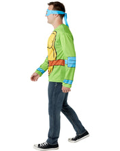 Load image into Gallery viewer, Mens Teenage Mutant Ninja Turtles Leonardo Costume Top
