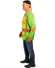 Load image into Gallery viewer, Mens Teenage Mutant Ninja Turtles Michelangelo Costume Top
