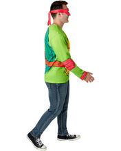 Load image into Gallery viewer, Mens Teenage Mutant Ninja Turtles Raphael Costume Top
