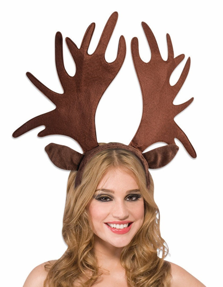Jumbo Moose Antlers Headband Costume Accessory
