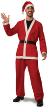 Load image into Gallery viewer, Promotional Flannel Santa Suit With Beard and Moustache
