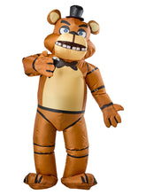 Load image into Gallery viewer, Adults Five Nights at Freddy&#39;s Inflatable Freddy Fazbear Costume
