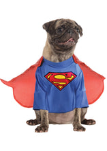 Load image into Gallery viewer, Pets DC Universe Superman Shirt &amp; Cape Costume
