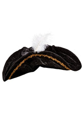 Load image into Gallery viewer, Tricorn Buccaneer Hat
