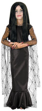 Load image into Gallery viewer, Girls Addams Family Morticia Costume
