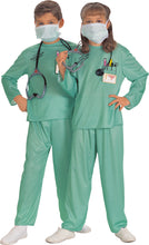 Load image into Gallery viewer, Kids Doctor Scrubs Costume
