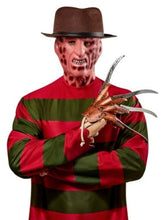 Load image into Gallery viewer, Mens/Teens Nightmare on Elm Street Freddy Krueger Shirt and Mask
